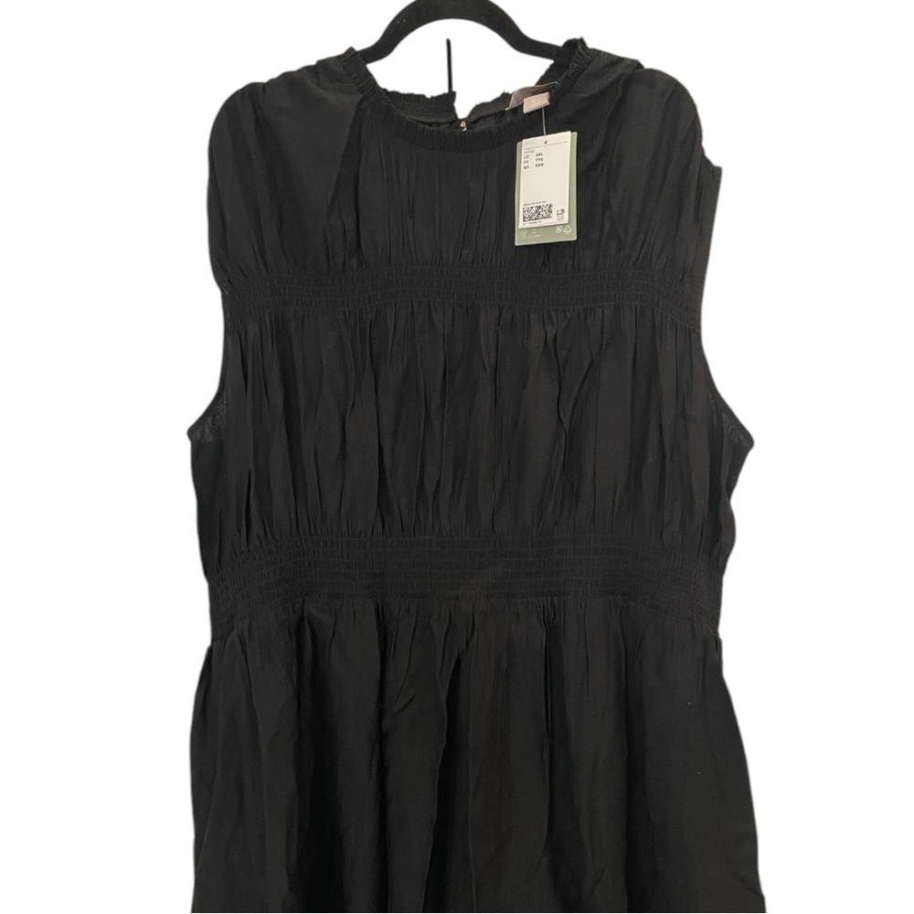 NWT H&M Smocked Midi Dress - Size XXL